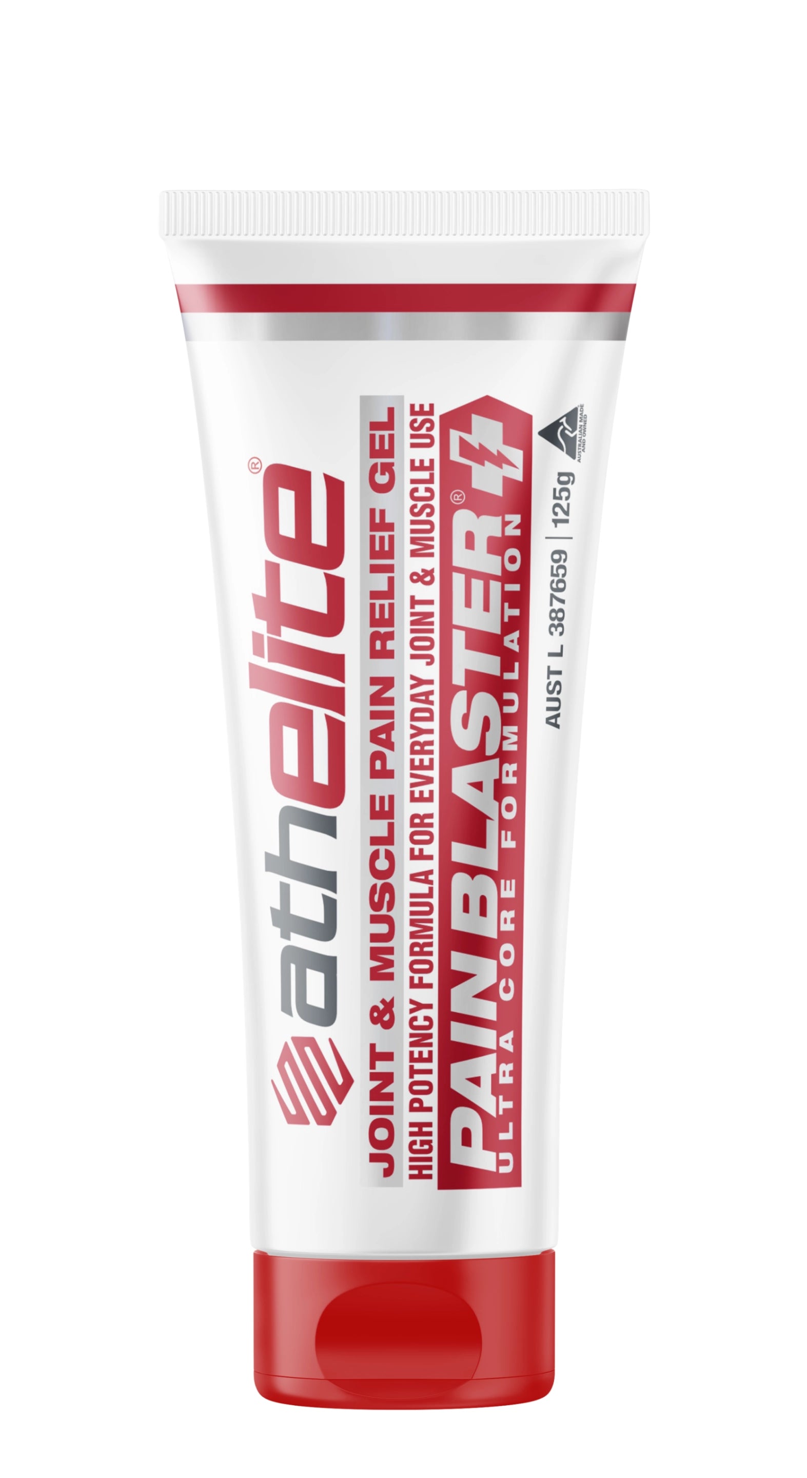 athELITE JOINT & MUSCLE <br>PAIN RELIEF GEL 125G