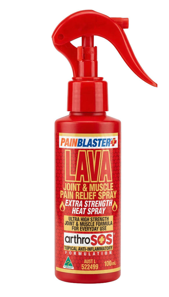 PAIN BLASTER LAVA JOINT & MUSCLE <br> PAIN RELIEF SPRAY 100ML