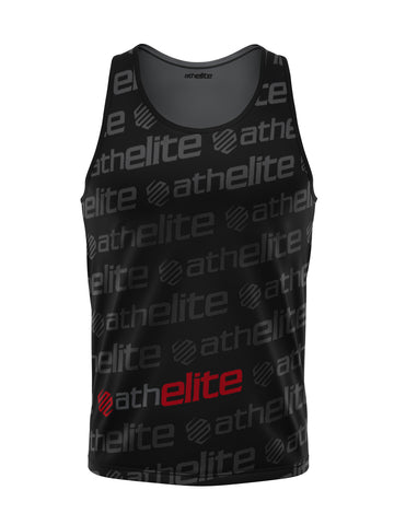 ATHELITE I AM BEAST PERFORMANCE  TANK - BLACK