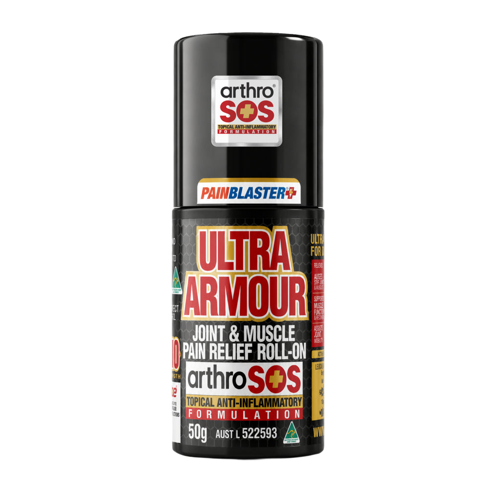 PAIN BLASTER ULTRA ARMOUR <BR> JOINT & MUSCLE PAIN RELIEF ROLL-ON 50G
