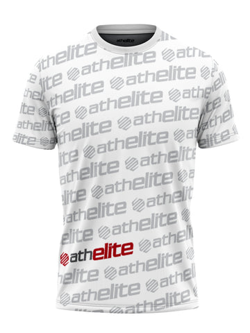 ATHELITE I AM BEAST PERFORMANCE TEE - WHITE